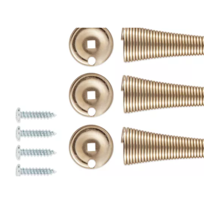 National Hardware Door Stop Spring (Satin Nickel - 5pk)