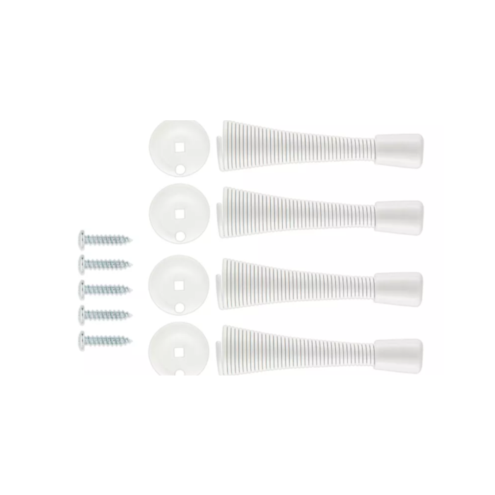 National Hardware Door Stop Spring (White - 5pk)