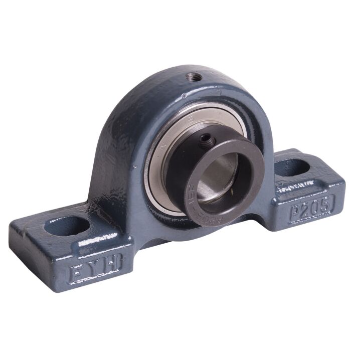 FYH Premium Pillow Block Bearing, 1" Set Screw Lock, Extended Race NAP20516