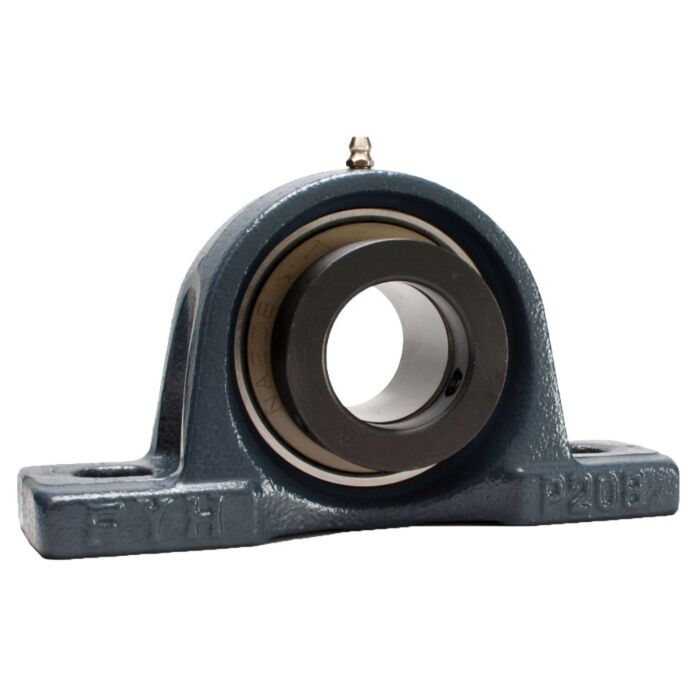 FYH Premium Pillow Block Bearing, 2-3/16" Set Screw Lock, Extended Race NAP21135
