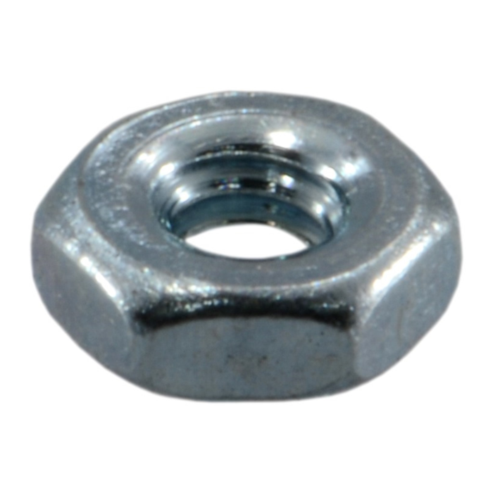 1.6 mm - 0.35 Hex Nut, Coarse Thread, Zinc