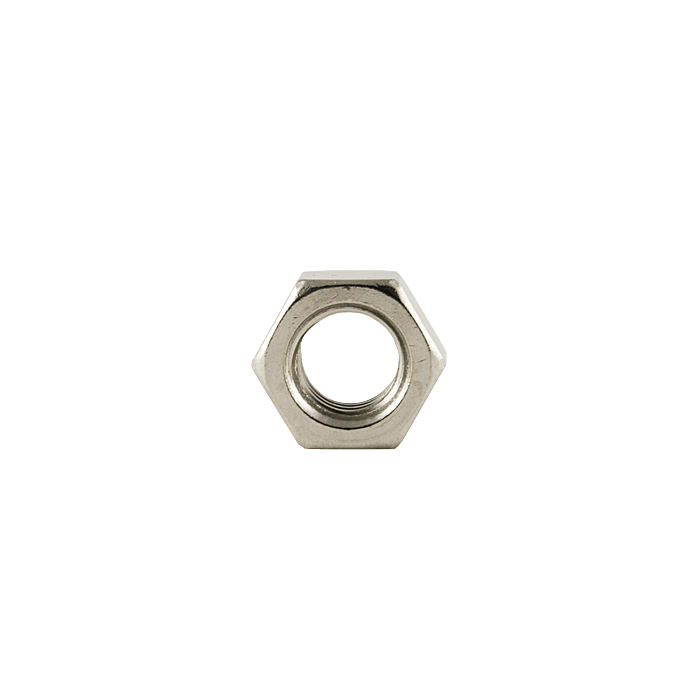 8 mm - 1.25 Hex Nut, Coarse Thread, Stainless Steel