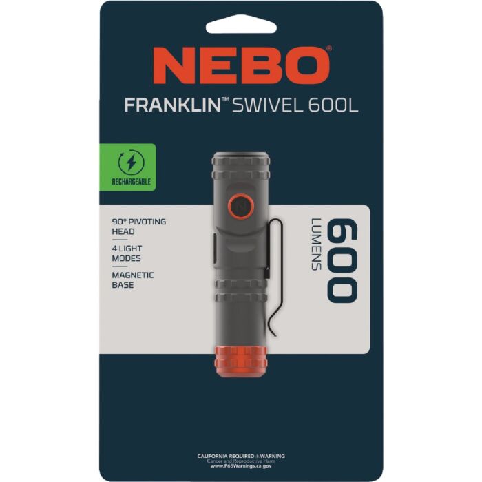 NEBO Franklin 600 Lumen Flashlight