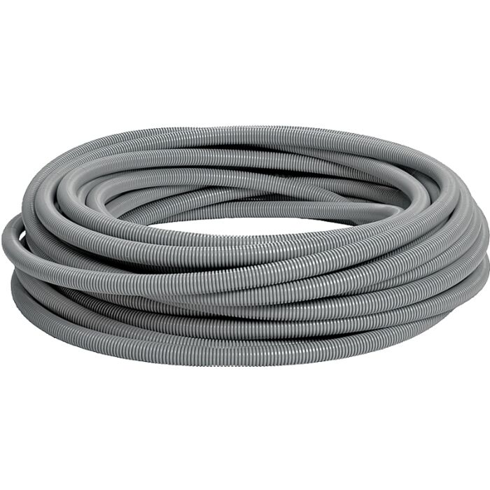Carlon Carflex 15008-100 Flexible Conduit, 1 in PVC, Gray