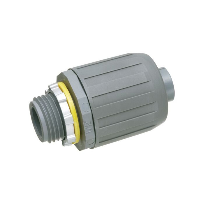 Arlington Industries 1 in 1 in UV-Rated Plastic Non-Metallic Straight Push-On Connector