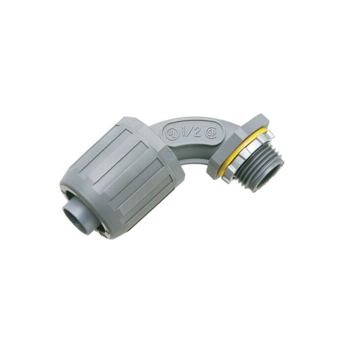 Arlington Industries 1/2 In. 90 Deg Non-Metallic Liquid Tight Fitting
