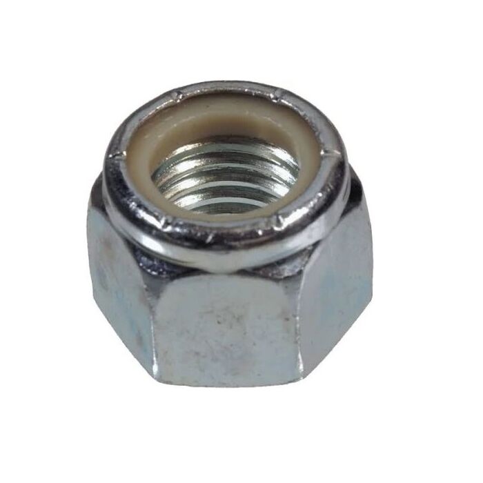 Titan™ Nylon Lock Nut 5 mm - 0.80 Coarse Thread, Grade 8.8, Zinc
