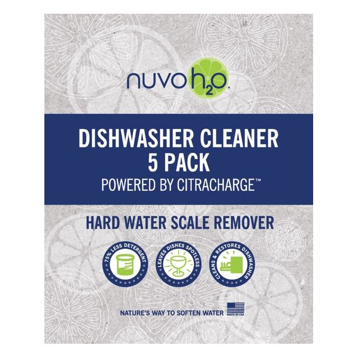 NuvoH2O CitraCharge™ Dishwasher Cleaner 5-Pack