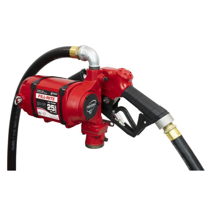 Fill-Rite 1/3 hp 120 VAC 25 gpm Fuel Transfer Pump With Nozzle