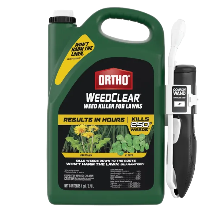 Ortho WeedClear Weed Killer For Lawns w/ Comfort Wand - 1 gal