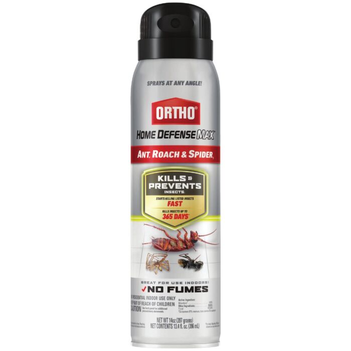 Ortho Home Defense Max Aerosol Ant, Roach & Spider Killer 14 oz