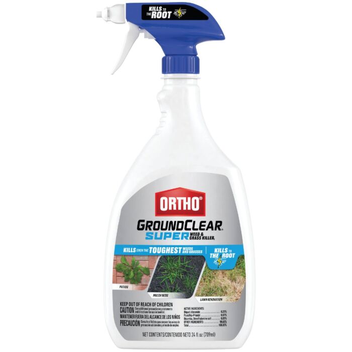 Ortho GroundClear Super Trigger Spray Weed & Grass Killer - 24 oz