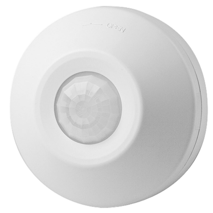 Leviton Occupancy Sensor & Switching Relay, Self-Contained, PIR, Ceiling Mounted, 530SF, 277V