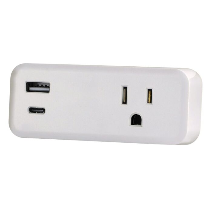 PowerZone Surge Tap 1 USB-A & USB-C Charger