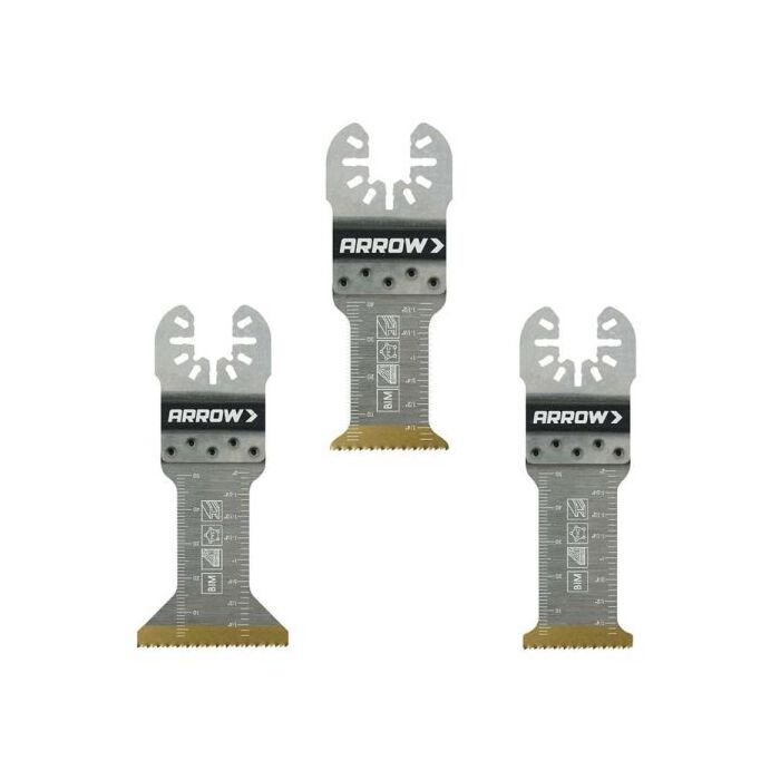 Arrow Fastener Metal Non-Ferrous Metals Wood and Nails Wood PVC Drywall Titanium Metal/Wood Blade