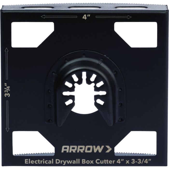 Arrow Fastener Arrow 4 In. x 3-3/4 In. Double Gang Box Cutter