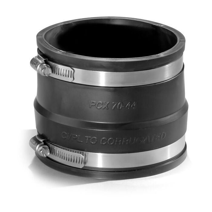 PIPECONX PVC 3 x 3 in Flexible coupling