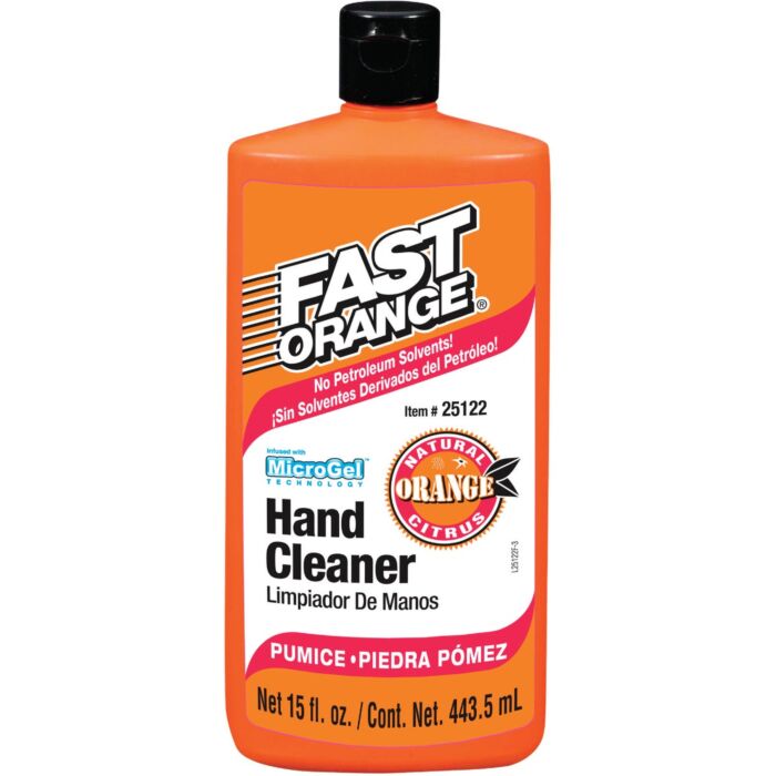 Permatex PERMATEX Fast Orange Pumice Citrus Hand Cleaner, 15 Oz.