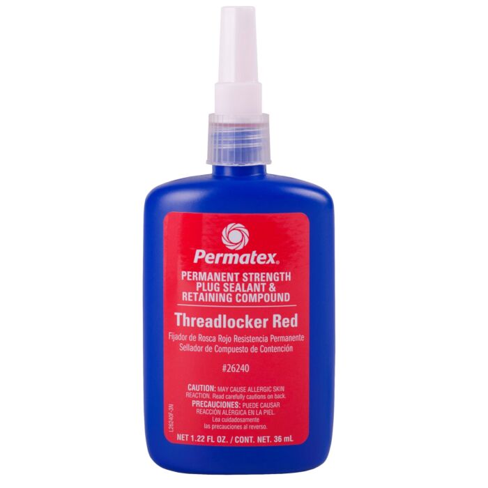 Permatex Permanent 36 mL Bottle Threadlocker