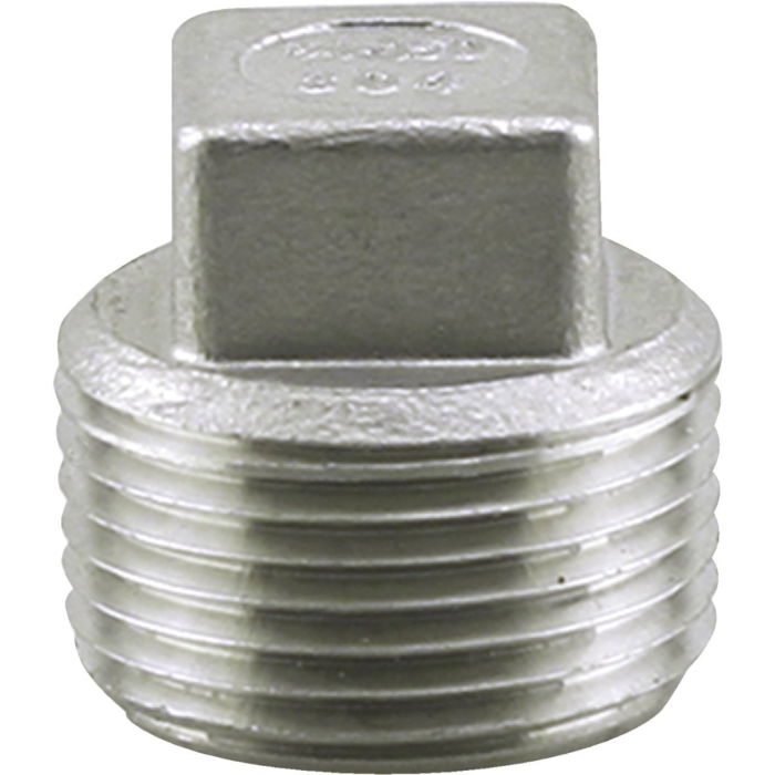 Boshart Industries 3/4" 304SS CORED PLUG ISO4144