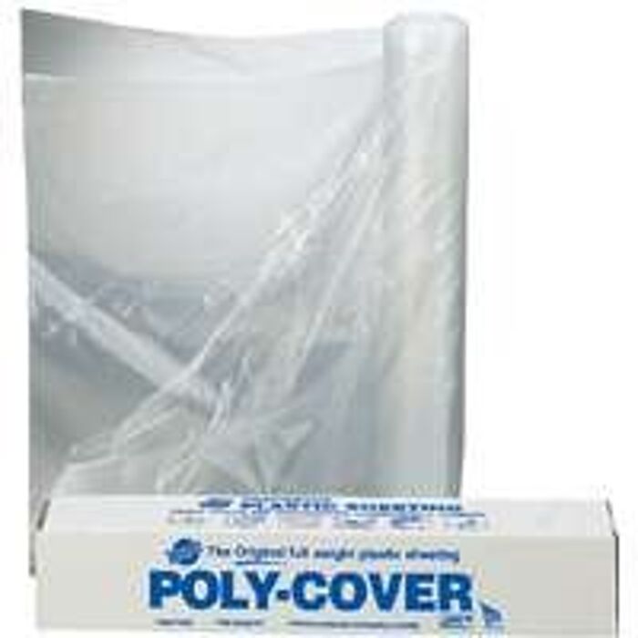 Warps Clear Plastic Sheeting 200 ft x 4 ft, 4 Mil