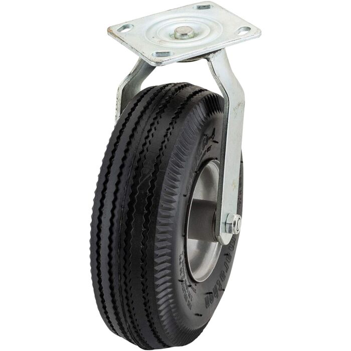 World Casters & Equipment Manufacturing 350 lb 10 in Pneumatic Swivel Caster
