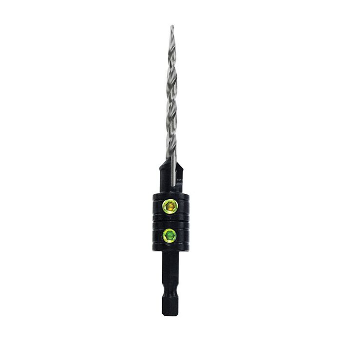 Make it Snappy Tools 1/4 in 11/64 in High Speed Steel Tapered Twist Drill Countersink