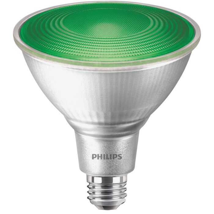 Philips Lighting 13.5PAR38/PER/GREEN/ND/ULW/G/120V 4/1FB
