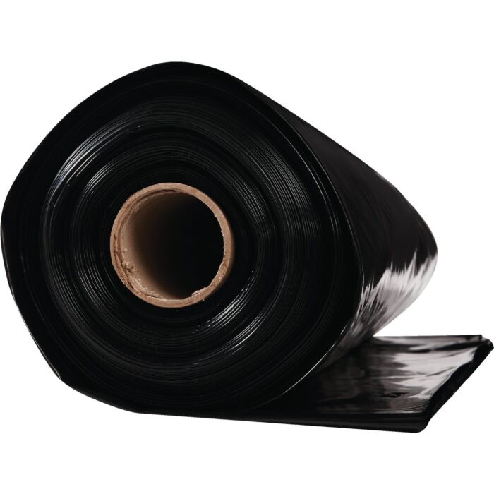 Warps 6 mil Plastic Sheeting (Black) 20 ft x 100 ft