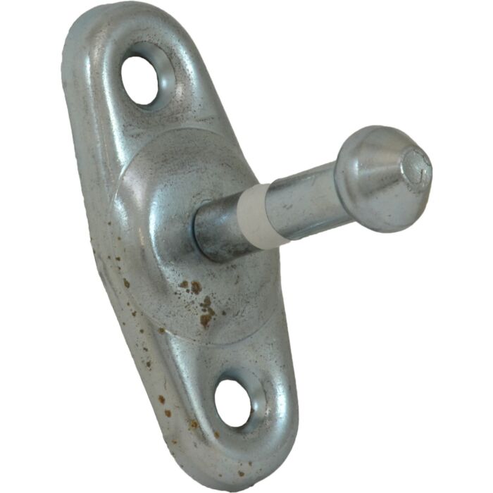 Moore Industrial Hardware 2-1/8 in 1/34 in Plunger Silent Door Holder