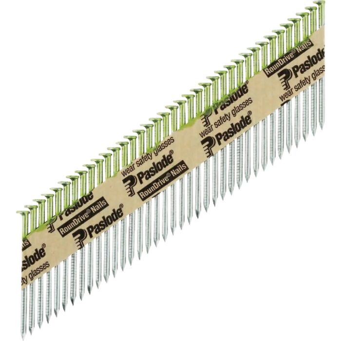 Paslode 2-3/8 In. x 0.113 In. 30 Degree Paper Tape Hot Dipped Galvanized Ring Shank RounDrive Framing Nails (2000 Ct.)