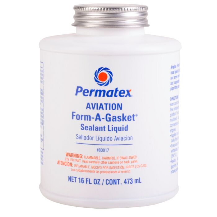 Permatex 16 oz Bottle Liquid Gasket Maker