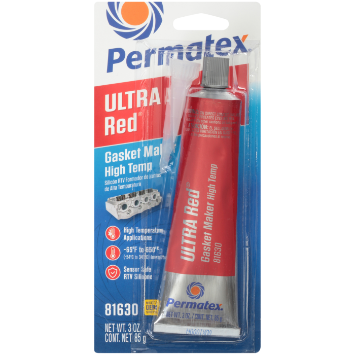 Permatex 3 oz Tube Paste Liquid RTV Silicone Gasket Maker