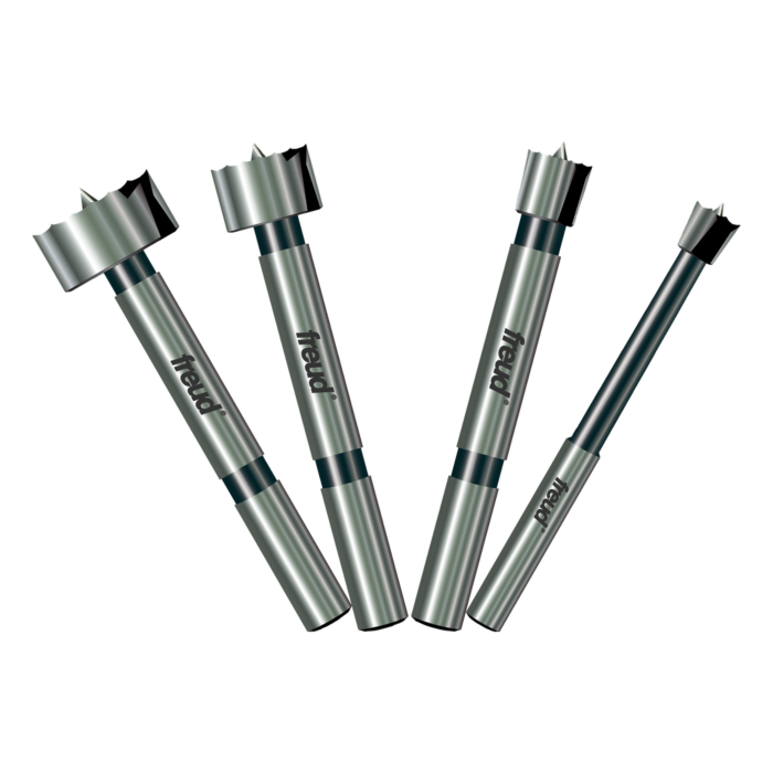 Freud Tools 1/4" to 1" (Dia.) 4 Pcs. Forstner Bit Set