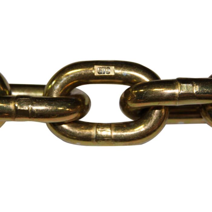 Grade 70 Transport Chain (Yellow Chromate) 1/2 in.