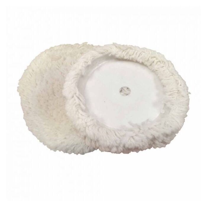 American General Tool 8 in Wool Fiber Hook and Loop Buffing Pad