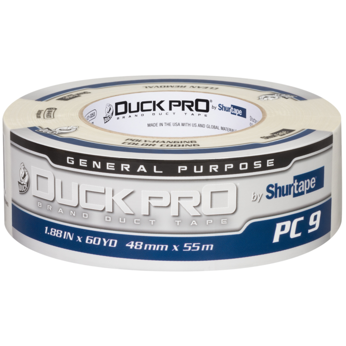 ShurTape DuckPro 9 mil Duct Tape (White) 2 in. x 60 yd