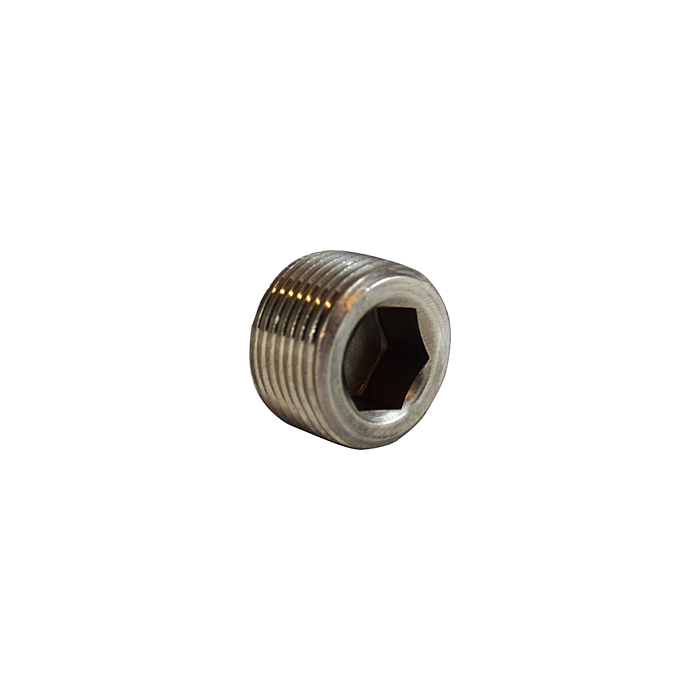 Midland Industries 1/16 316STAINLESS STEEL HEX COUNTERSUNK PLUG