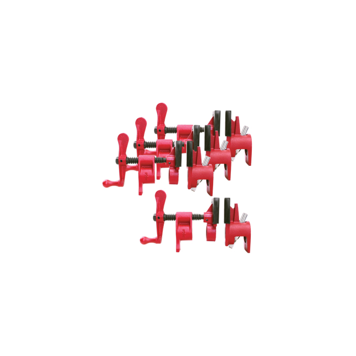 Bessey Tools Clamp Fixture Set for 3/4 Inch Black Pipe