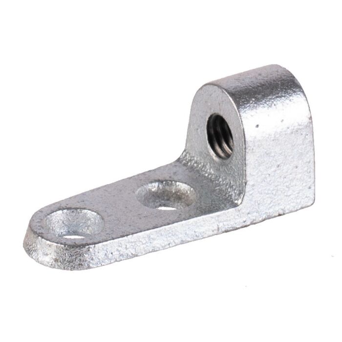 Malleable Iron Plain/Electro-Galvanized Side Beam Connector - 3/8 in.