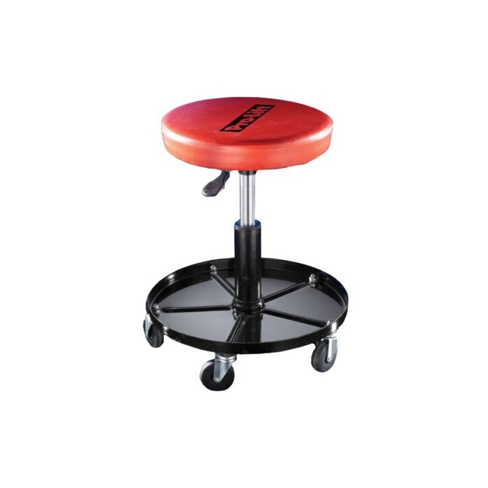 Pro-Lift Vinyl Seat Orange/Black 300 lb Pneumatic Chair