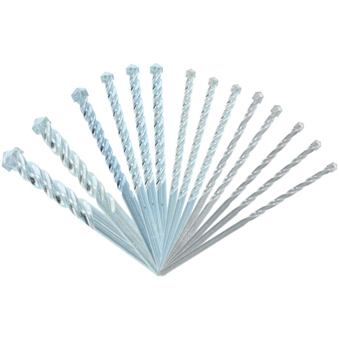 Freud Tools AvantiPRO Carbide-Tipped Masonry Drill Bit Set (14-Piece)