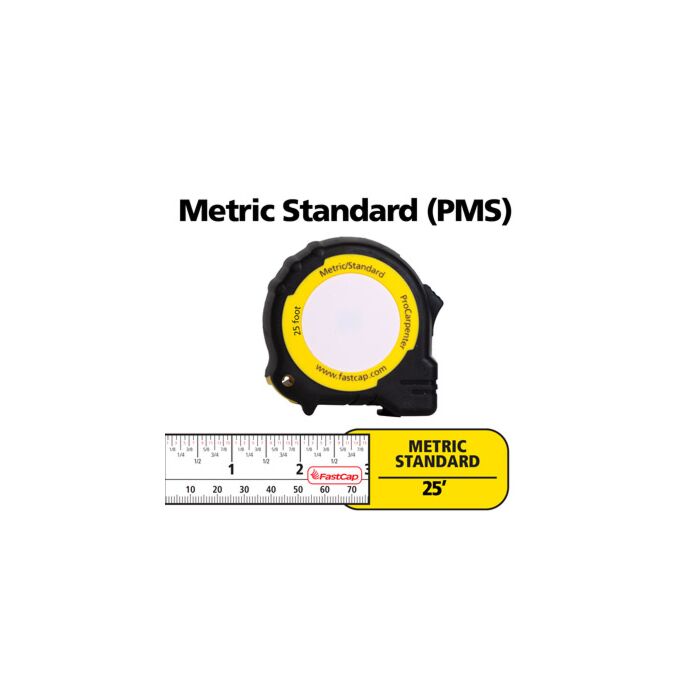 FastCap Tape Measure Metric/Standard 25'