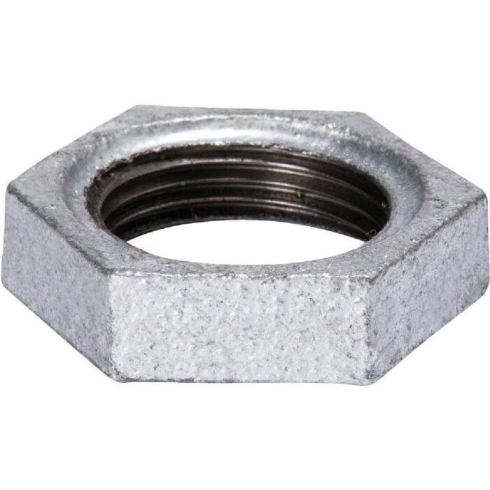 1/8 in Galvanized Pipe Lock Nut