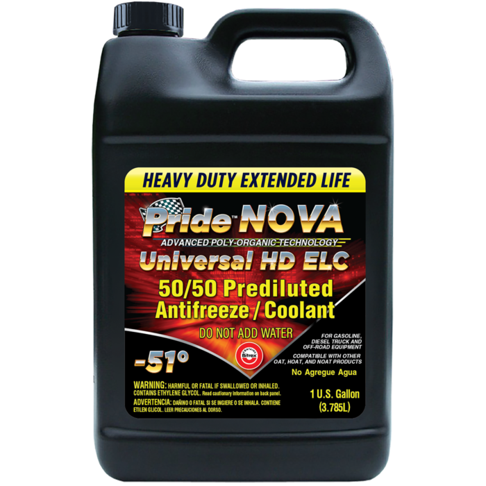Pride Antifreeze Nova 50/50 Premixed Gallon