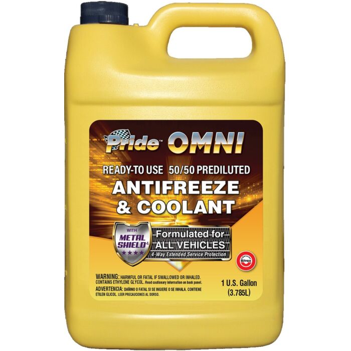 Pride Antifreeze Omni 50/50 Premixed Gallon
