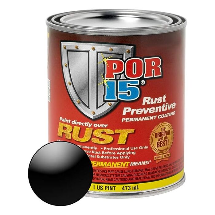 POR-15® 45006 4 oz Gloss BlackLiquid Non-Porous Rust Preventive Coating
