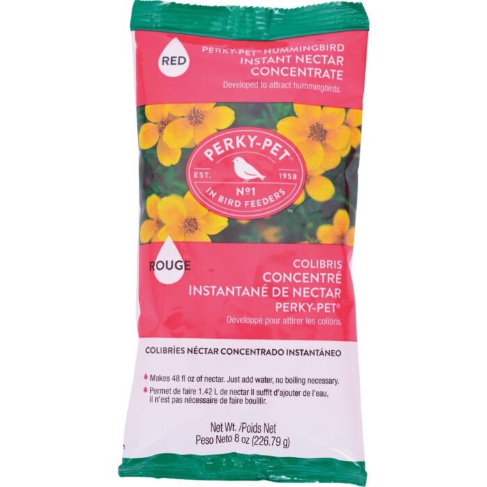 Perky-Pet Powder Concentrate Hummingbird Nectar (Red) 8 oz