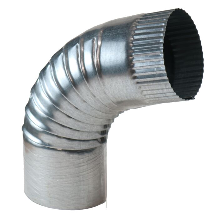 4" Round Plain Downspout Elbow
