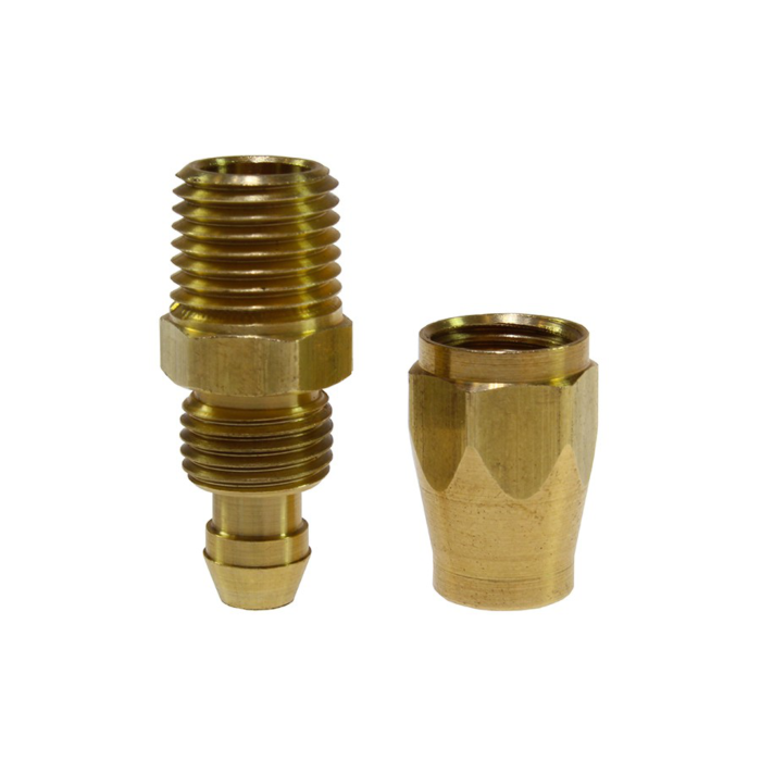 Coilhose Pneumatics Polyurethane Reusable Rigid, 1/4" ID x 1/4" MPT